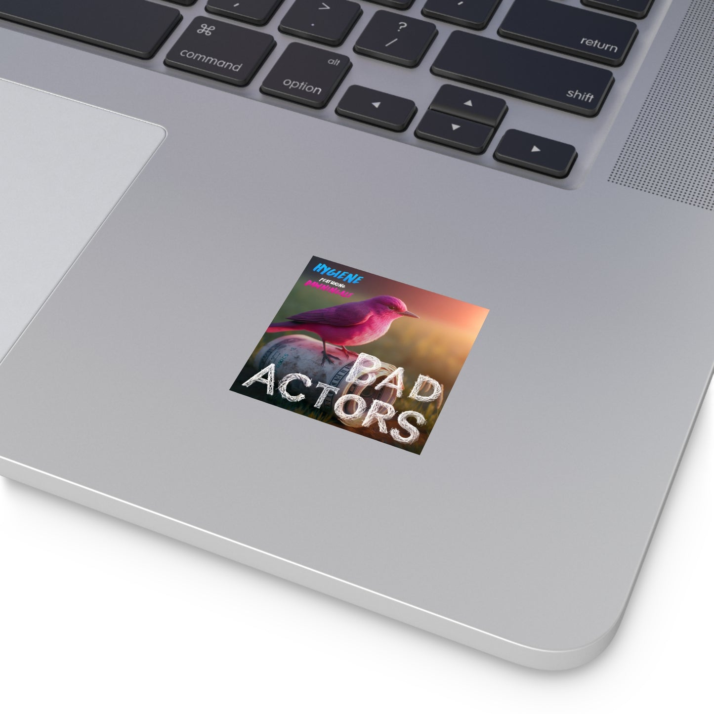 
                  
                    Bad Actors Square Sticker
                  
                