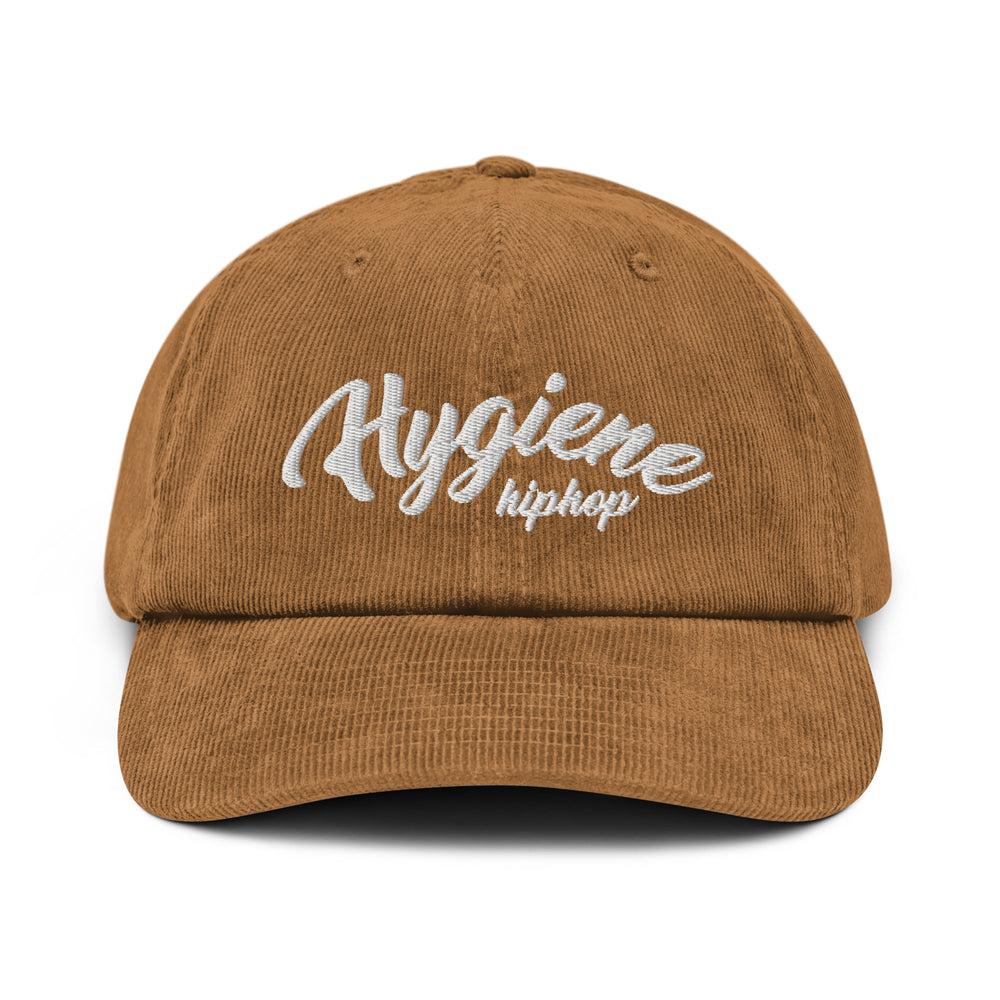 Game-On Embroidered Corduroy Cap - Camel